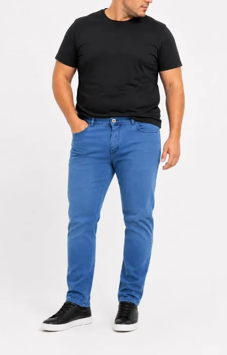 Semi Recto Especial de Hombre Celeste 2%