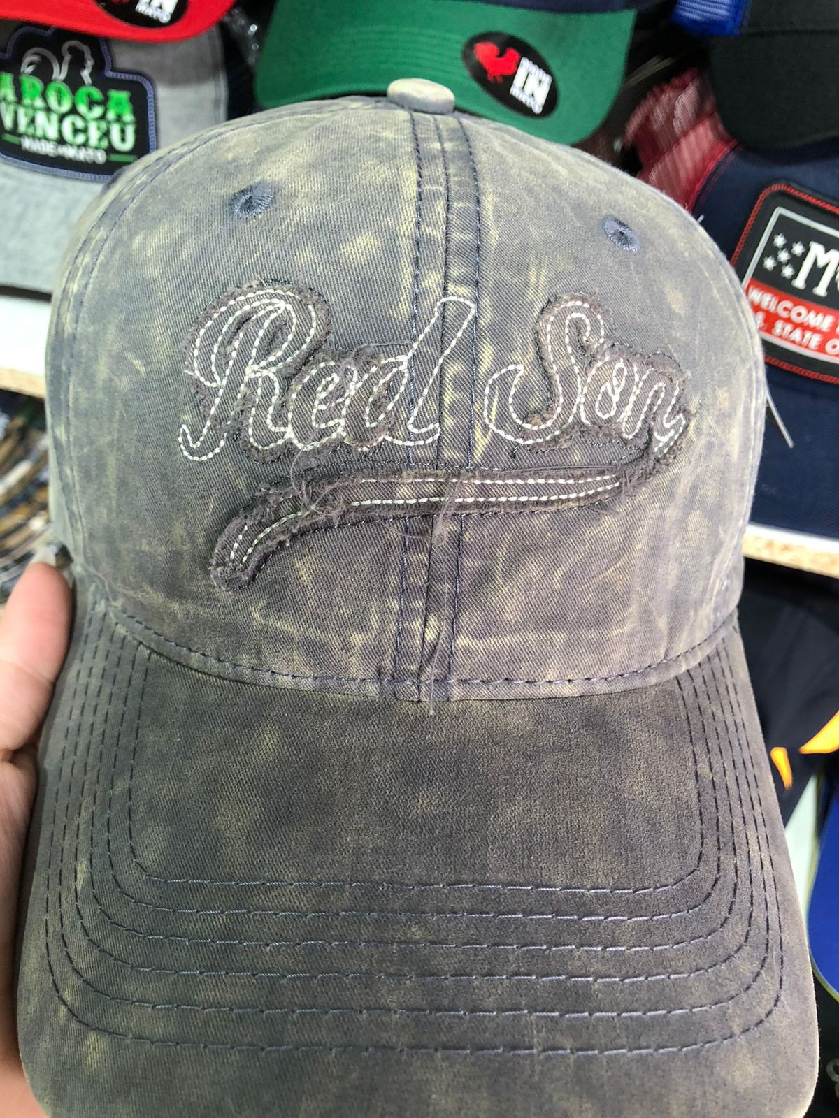 Gorras Vintage Red Son - Imagen 2
