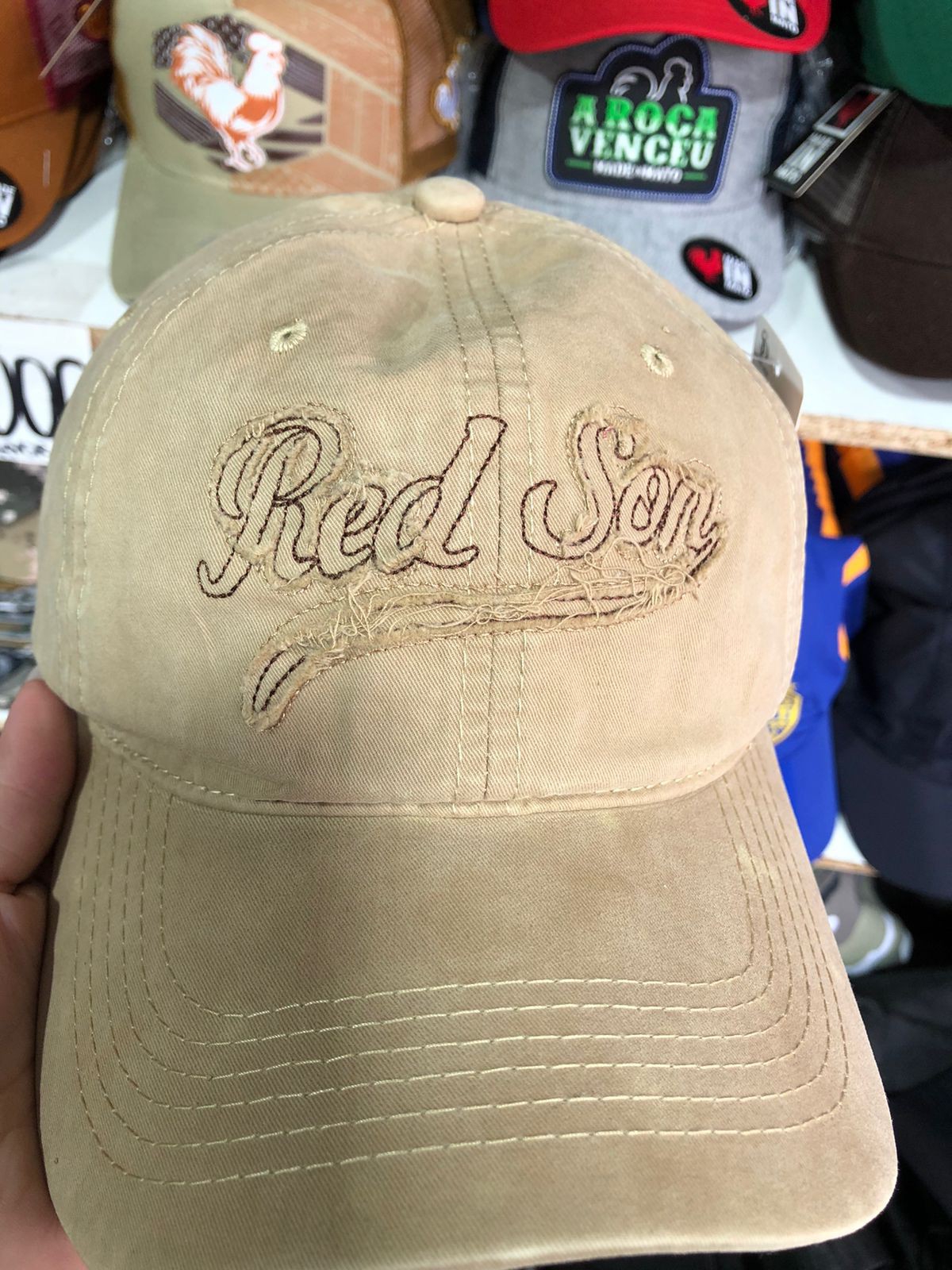 Gorras Vintage Red Son - Imagen 3