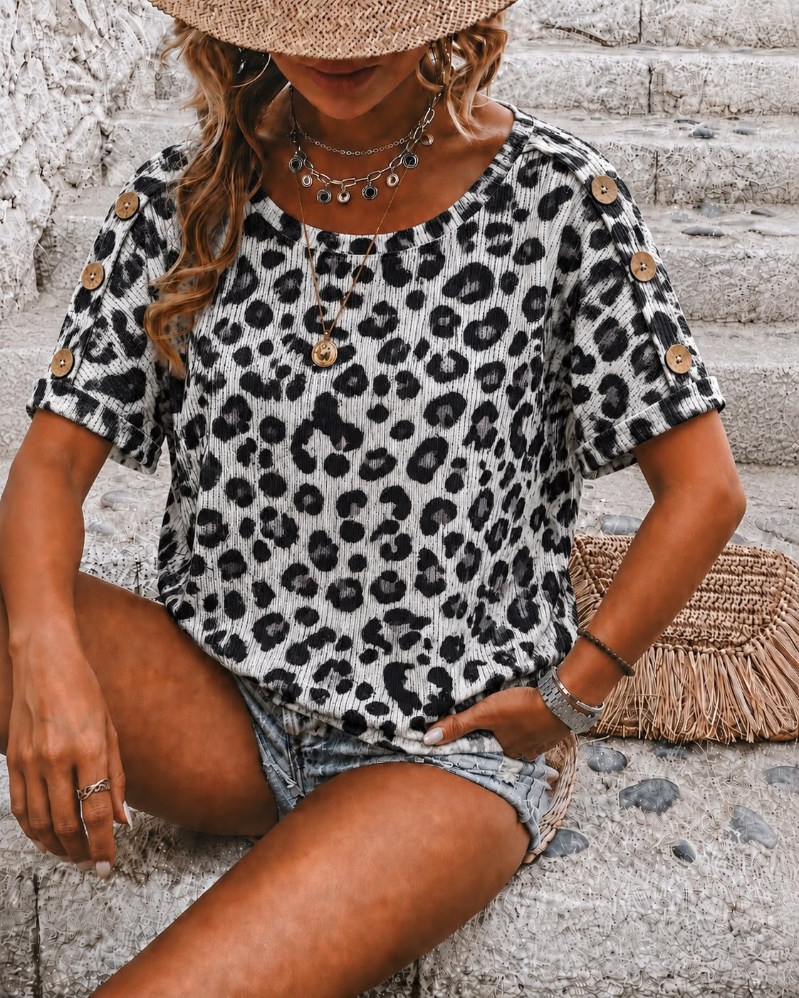Remera Botón al Hombro - Imagen 2