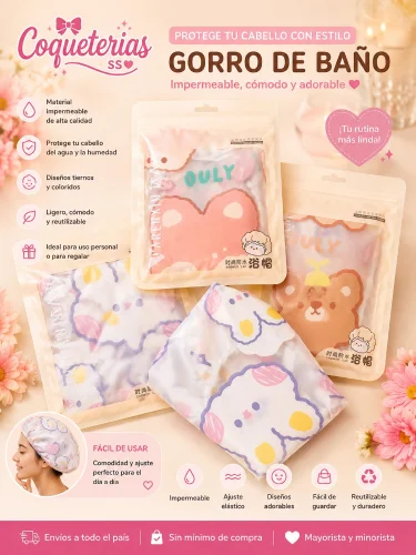 Gorro de Baño Kawai