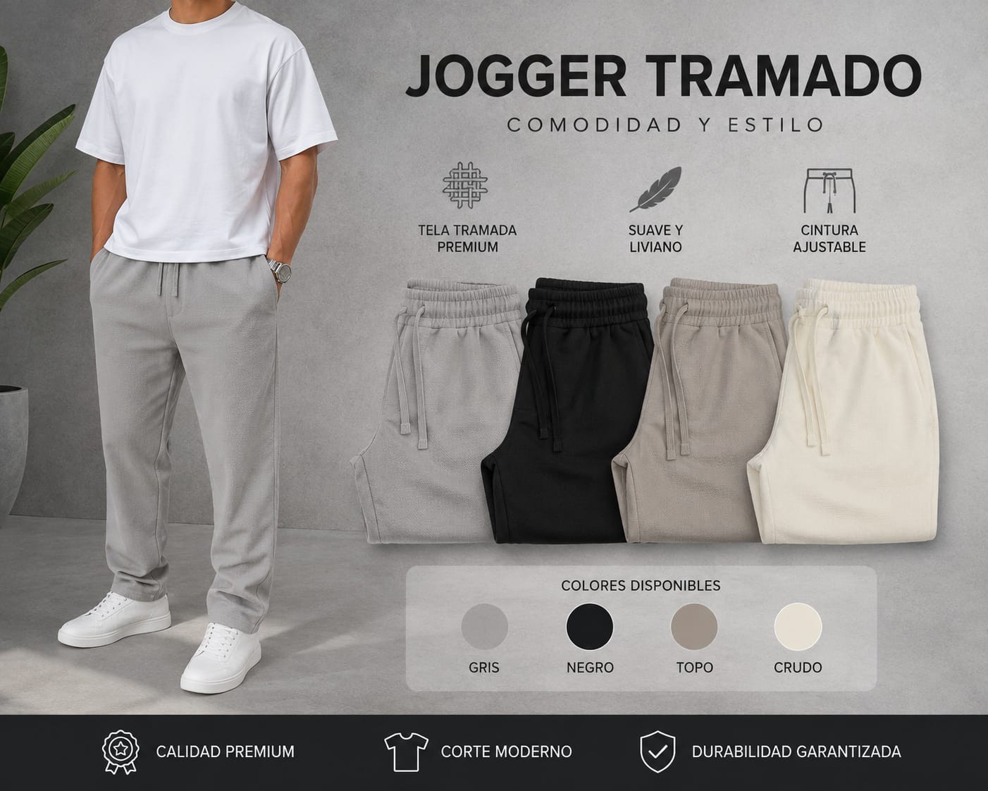 Jogger Tramado - Imagen 2