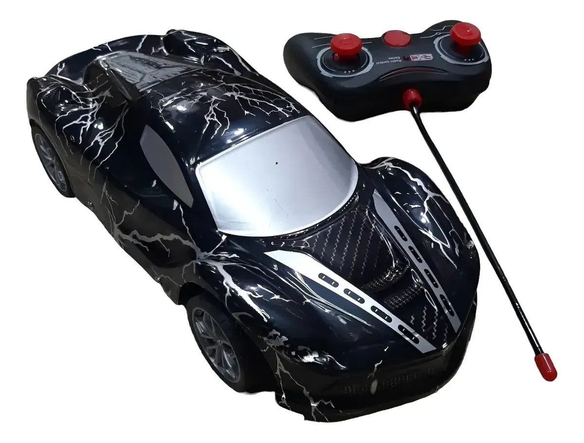Auto a Radio Control Remoto Carrera Juguete Luz Led Rc - Imagen 4