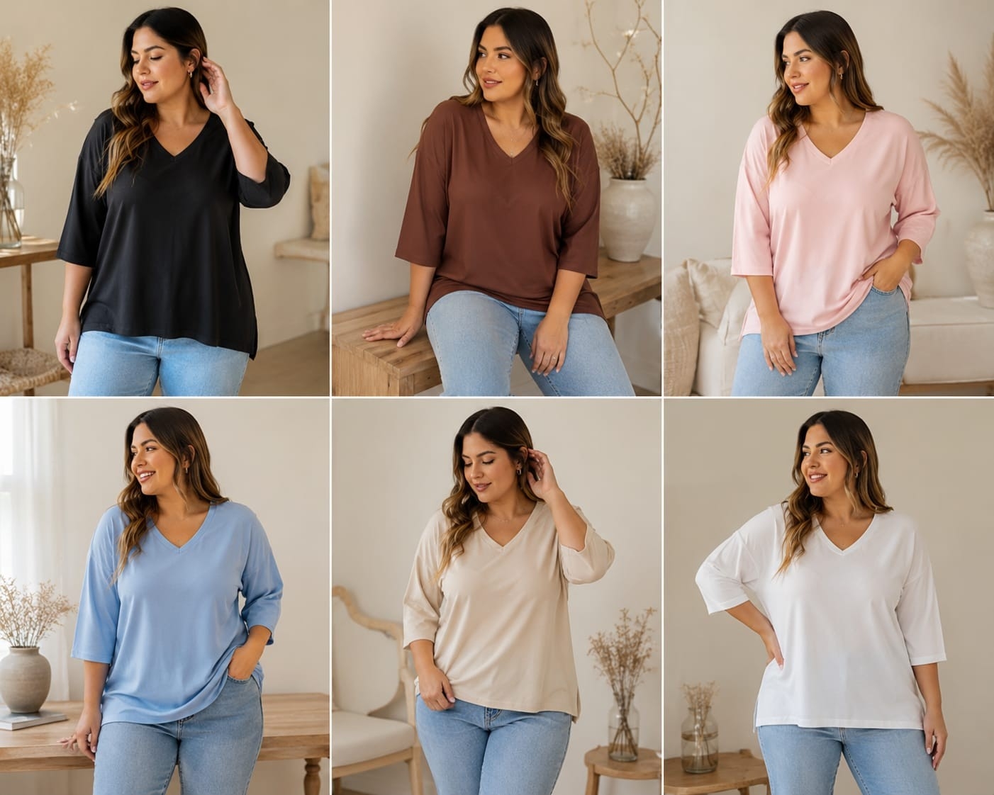 Remera Cielo en V - Imagen 7