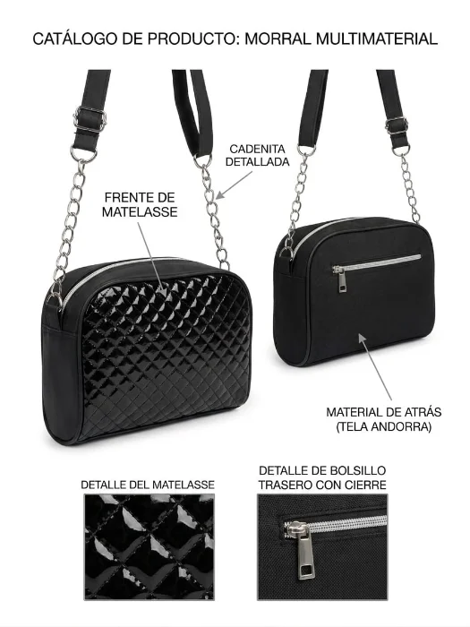 Morral Frente Matelace Más Cadena