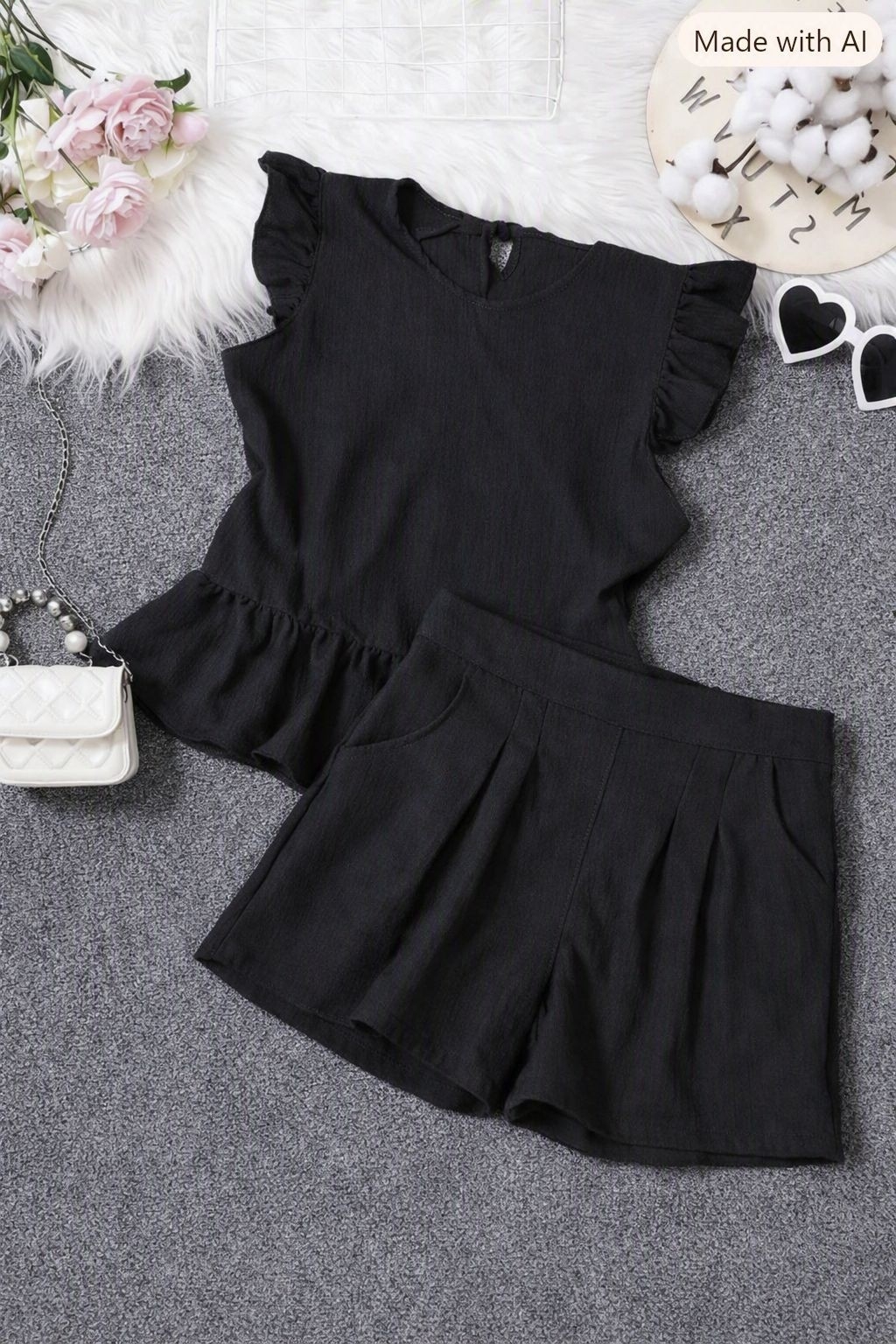 Conjunto de Niña Lino - Imagen 2