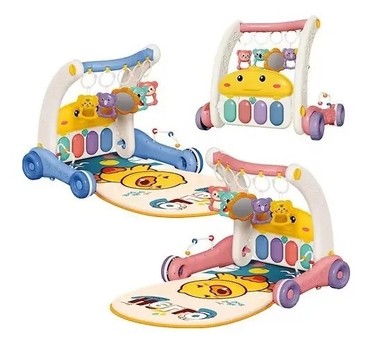 Gimnasio Piano para Bebes Caminador Actividades 2 en 1 - Imagen 2