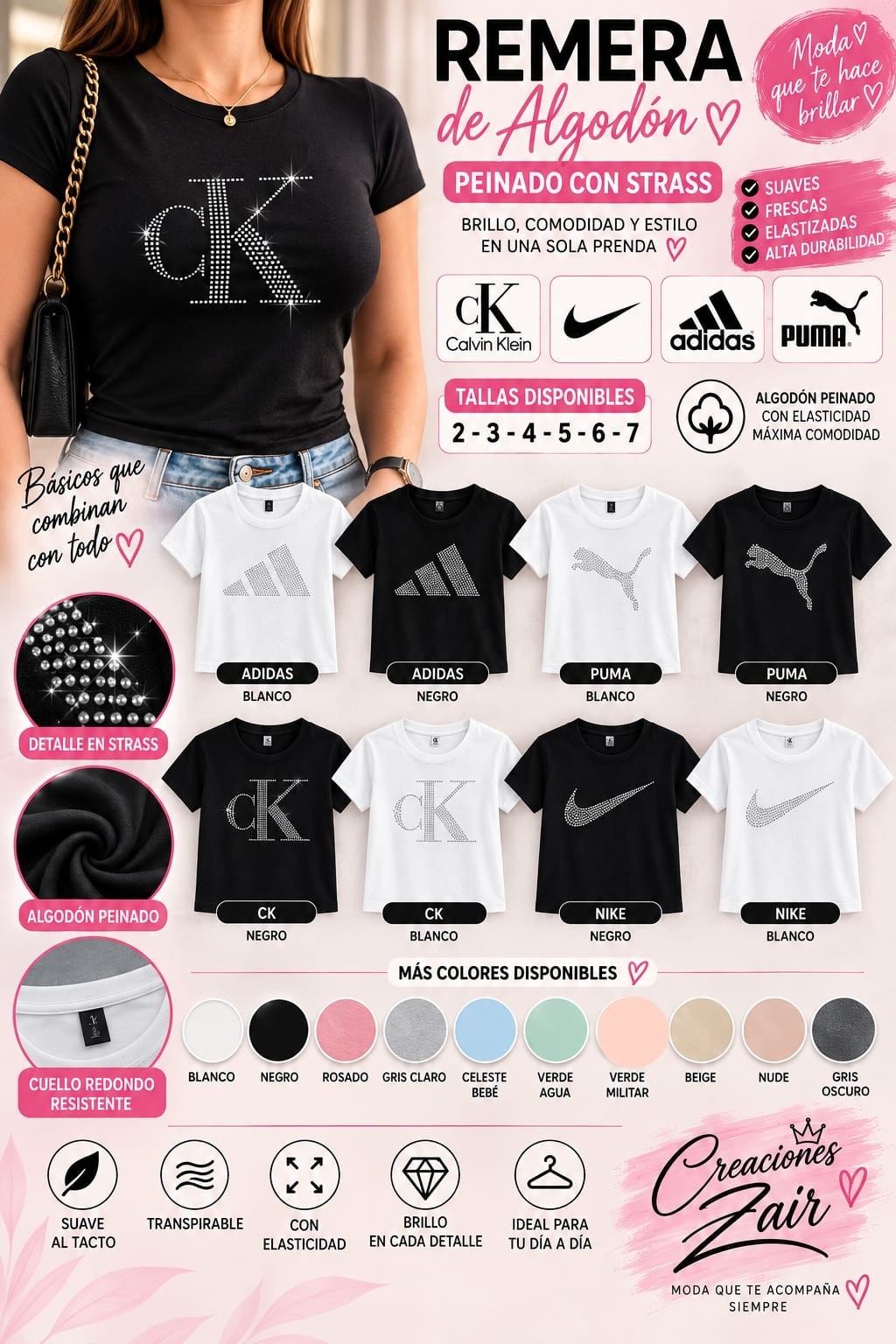 Remera  2 al 7 Algodón Peiando - Imagen 2
