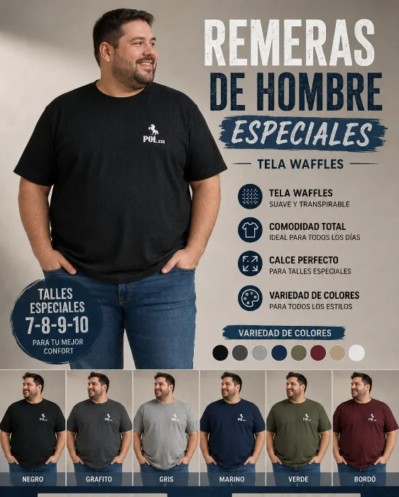 Remera de Hombre Especiales