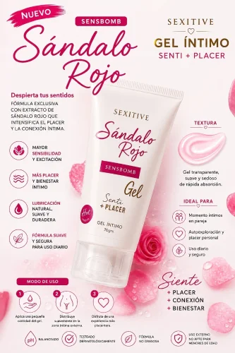 Gel Íntimo (sándalo Rojo - Maca)