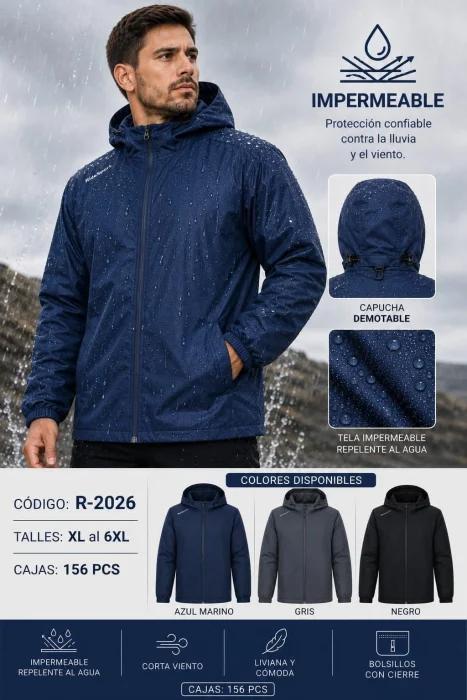 Campera Impermeable