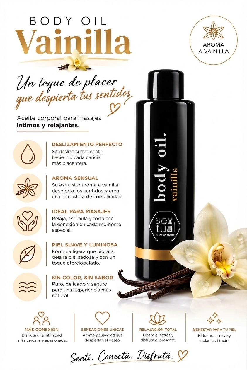 Aceite para Masajes (cereza, Piña Colada, Uva, Vainilla) - Imagen 7