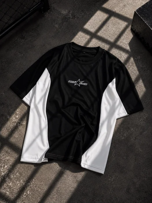 Remera Combinada Club Oversize