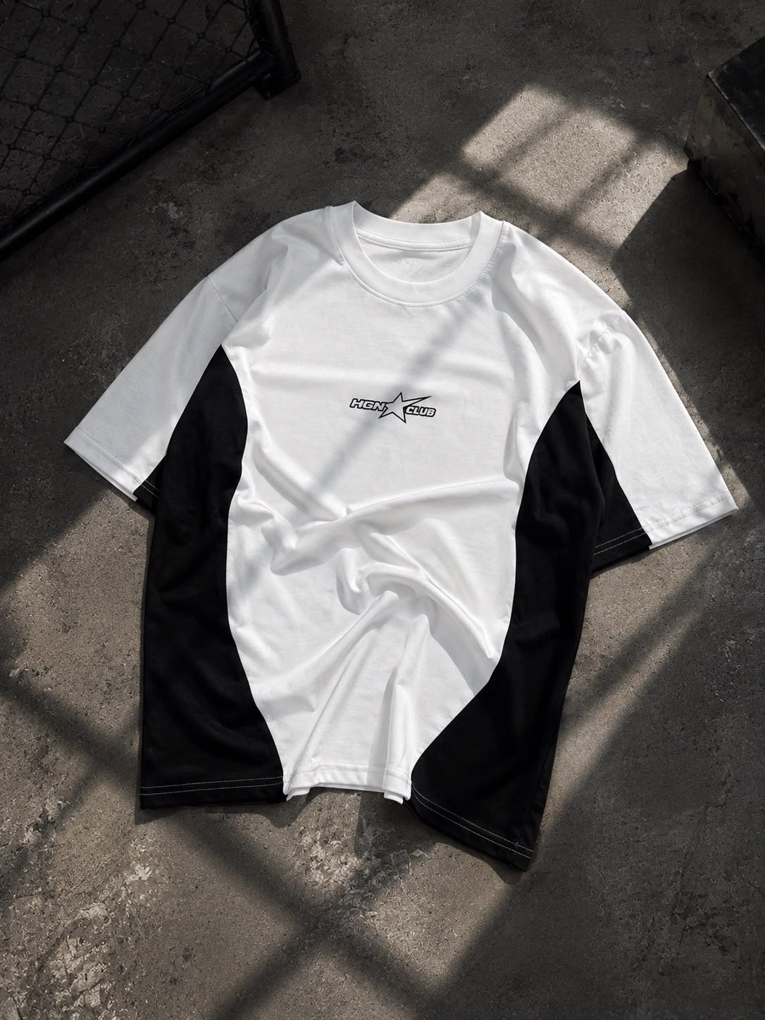 Remera Combinada Club Oversize - Imagen 2
