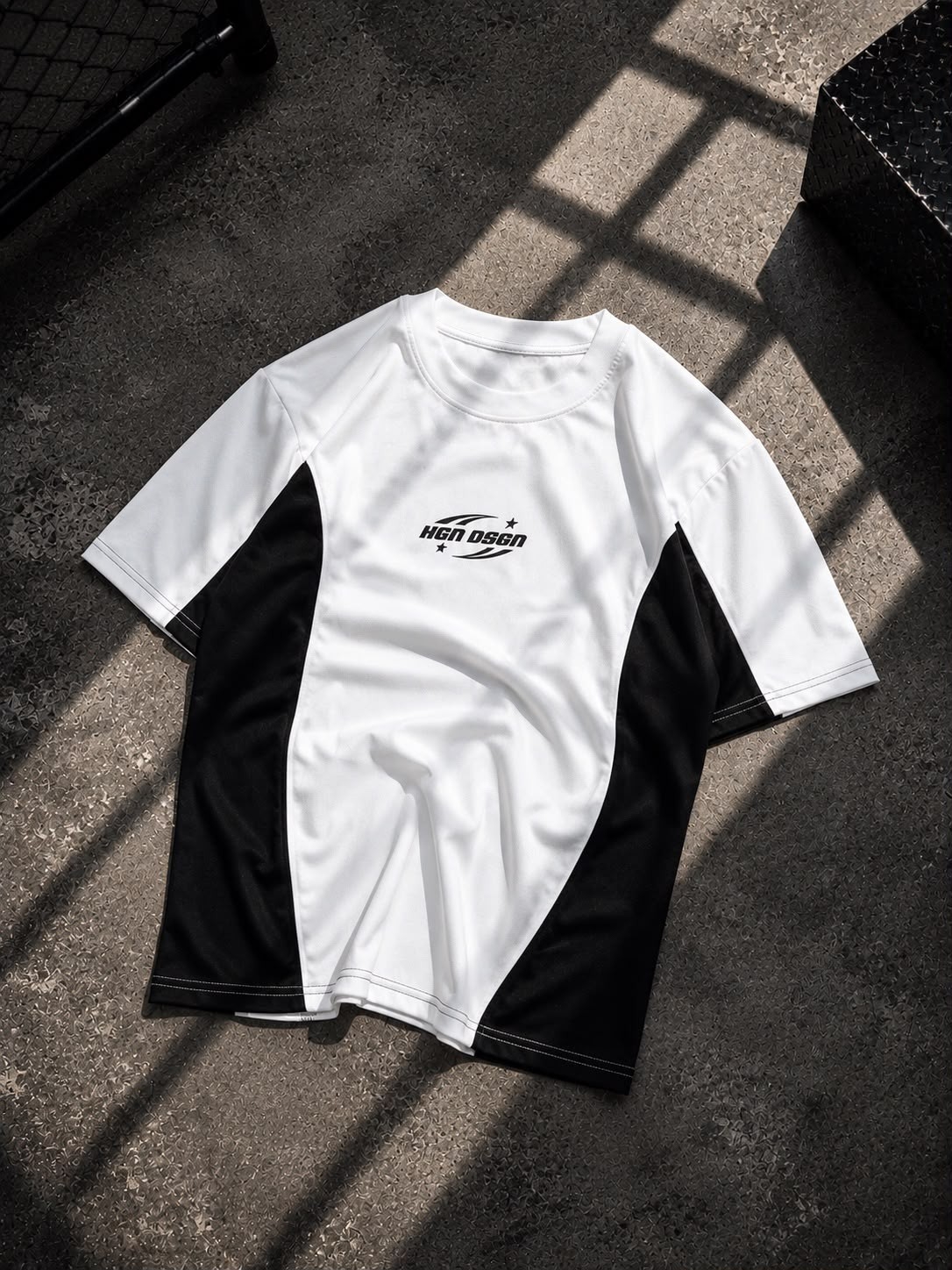 Remera Dsgn Combinada Oversize - Imagen 2