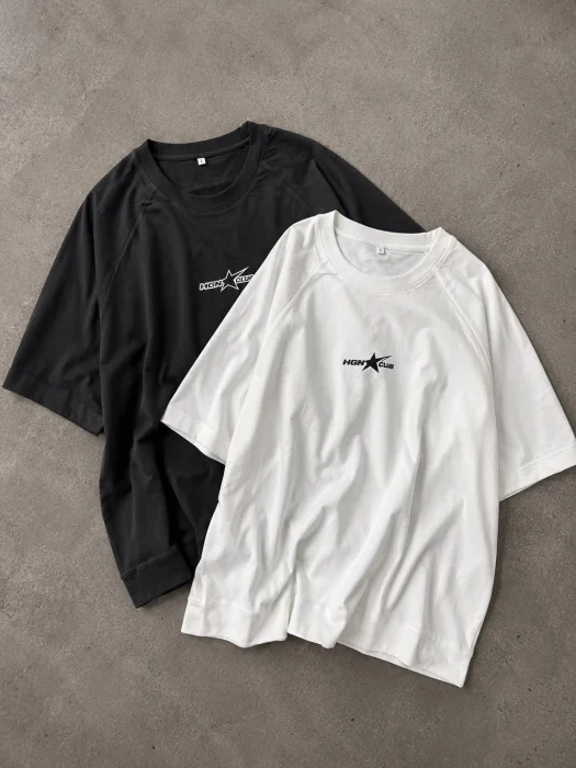 Remera Hgn Club Star Oversize