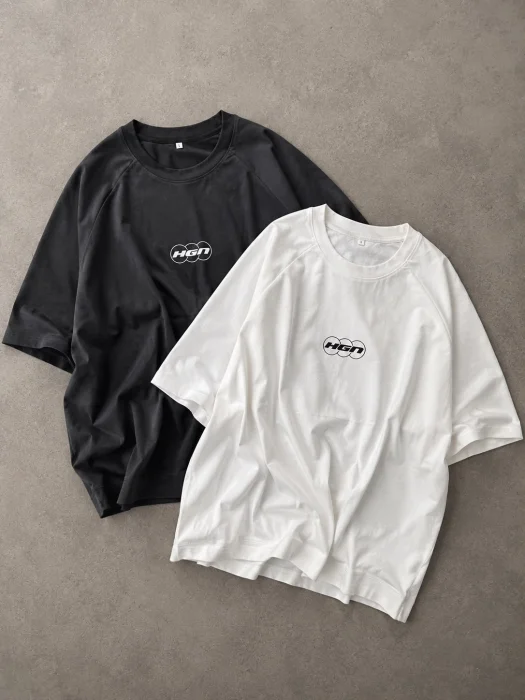 Remera Hgn Circulos Oversize