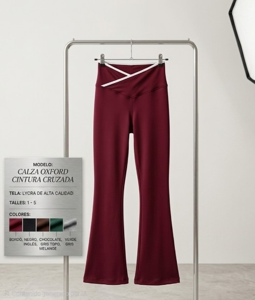 Calza Oxford Cintura Cruzada - Imagen 2