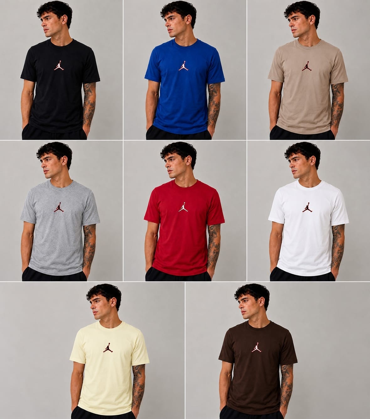 Remeras Bordadas Jordan 8 - Imagen 2