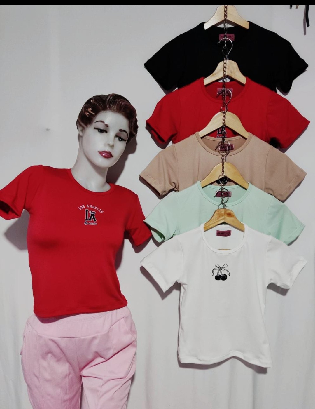 Remeras de Modal Lycra la Cereza - Imagen 2