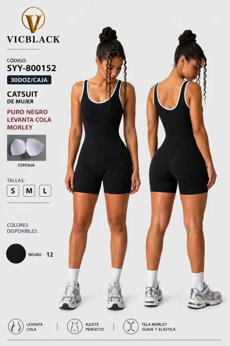 Catsuit Vicblack