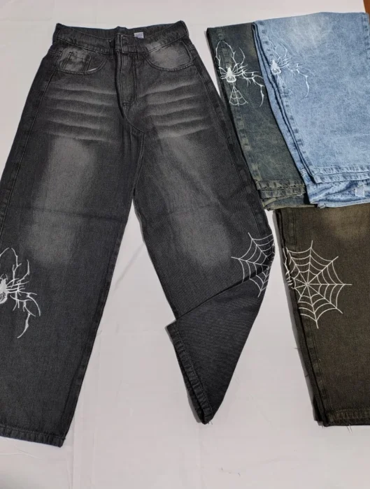 Baggys con Bordado Araña