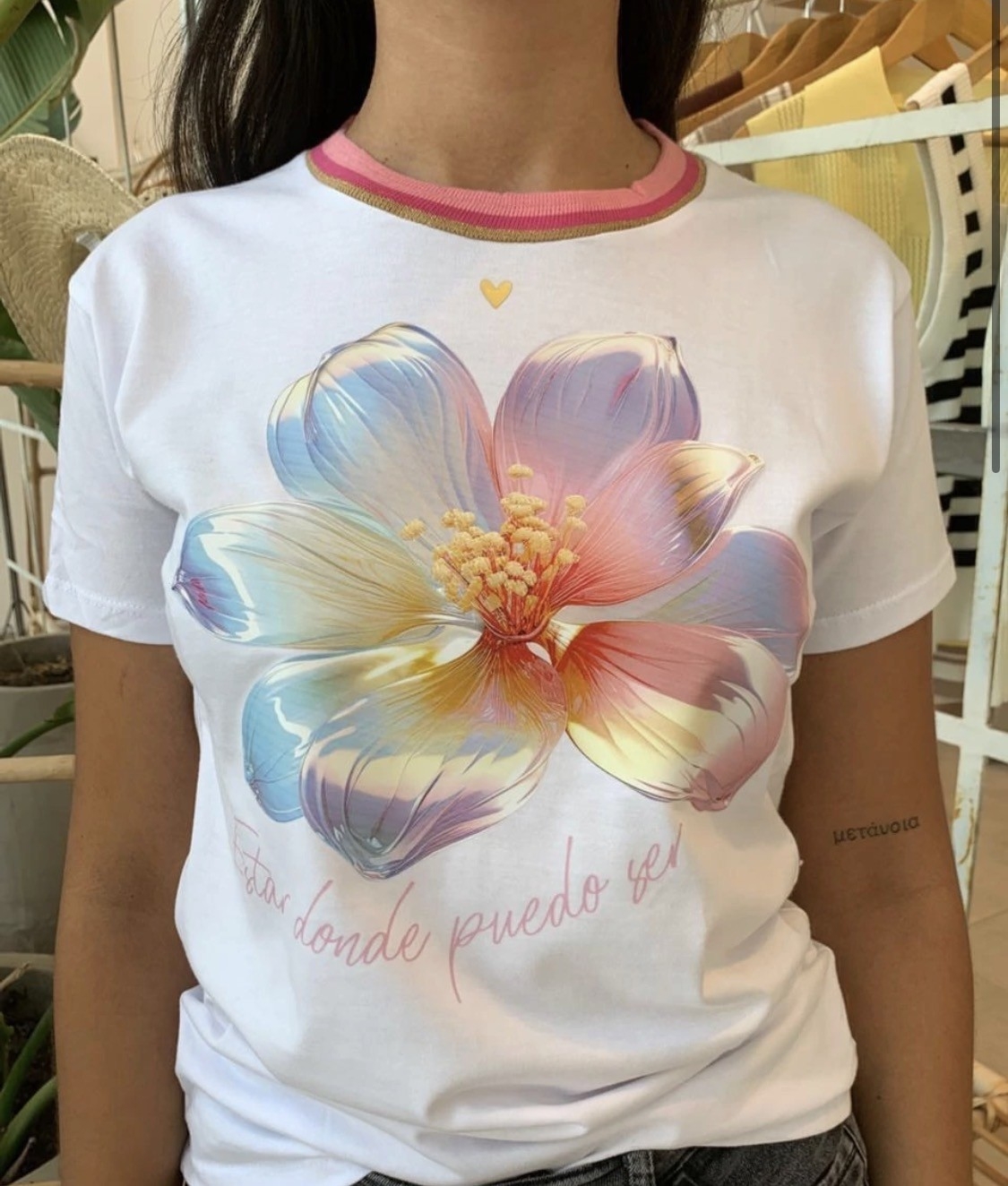 Remeras Cuello Tejido - Imagen 2