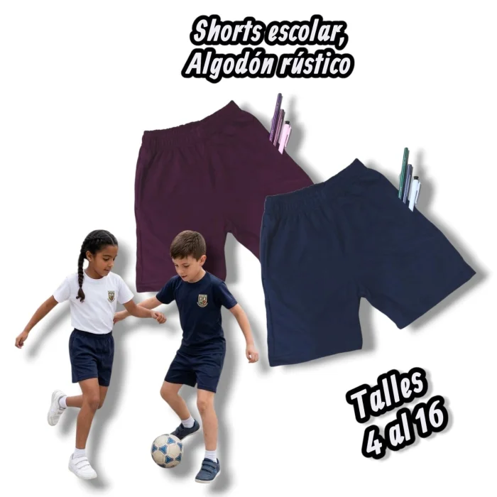 Short / Rústico 
colores Variados