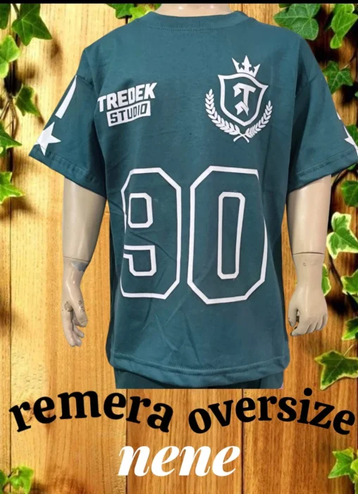 Remera Nene Algodón Oversize
