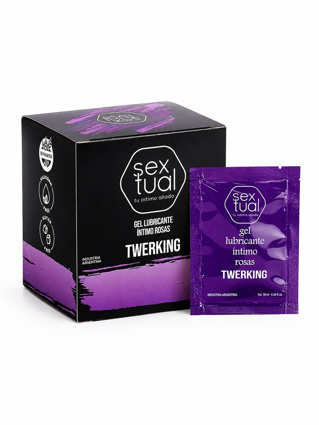 Gel Lubricante Íntimo Rosa (12 Sachet) - Imagen 2