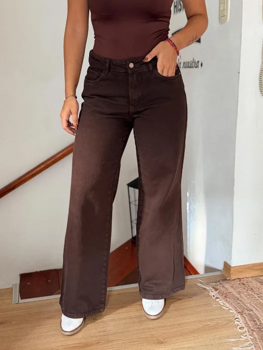 Wide Leg Chocolate