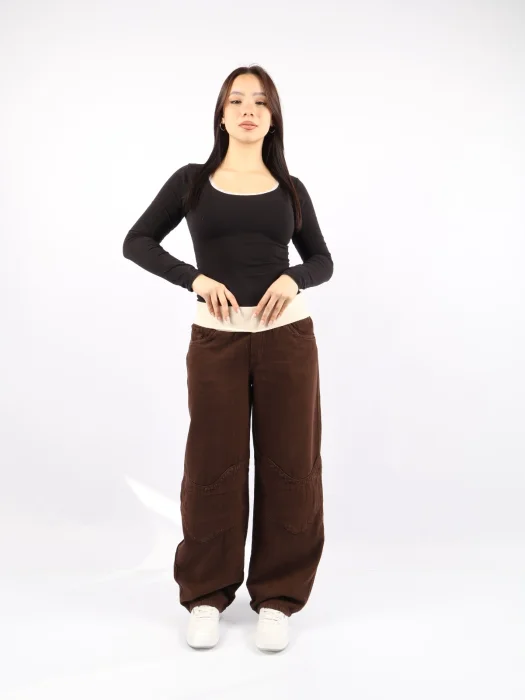 Baggy Chocolate Tejido