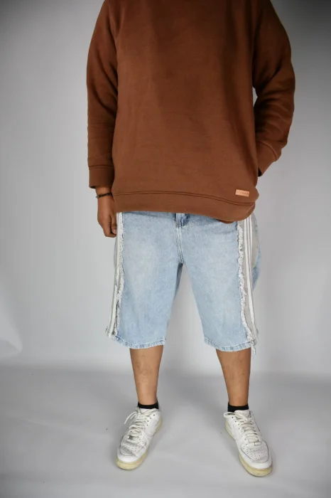 Bermuda Baggy Claro 3 Lineas