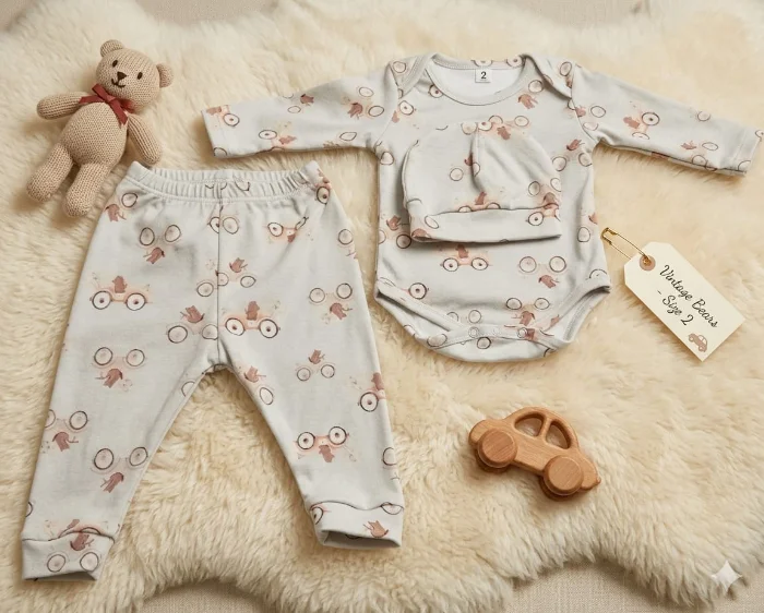 Conjunto Algodón Bebe