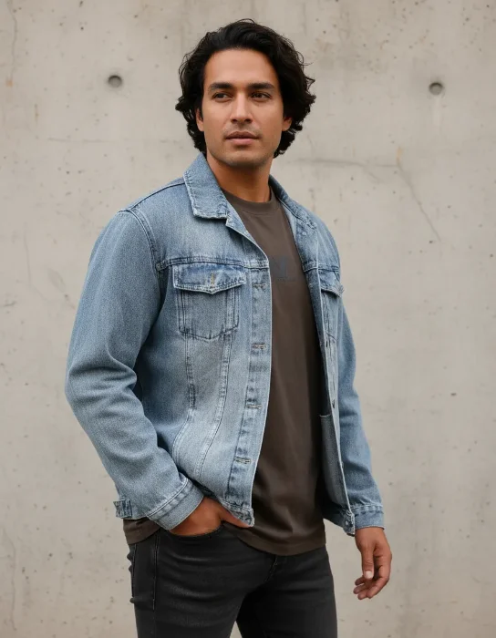 Campera Azul Nevado Rigido