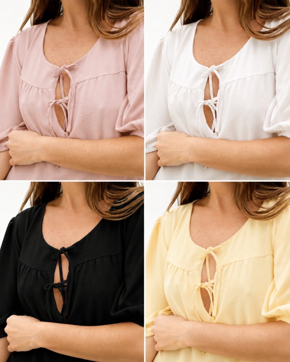 Blusa Cey Doble Cordon - Imagen 3