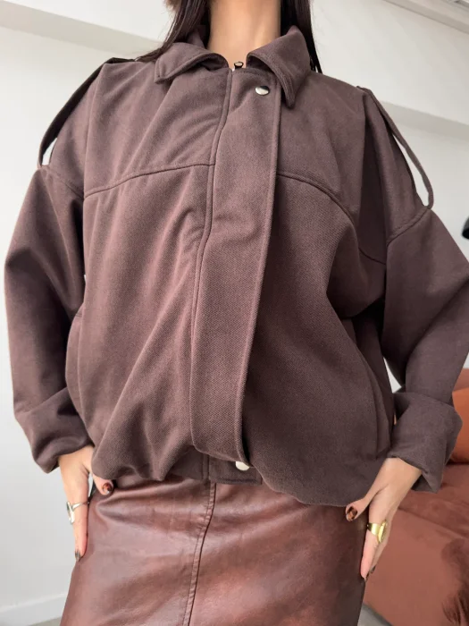 Bomber Gamuza