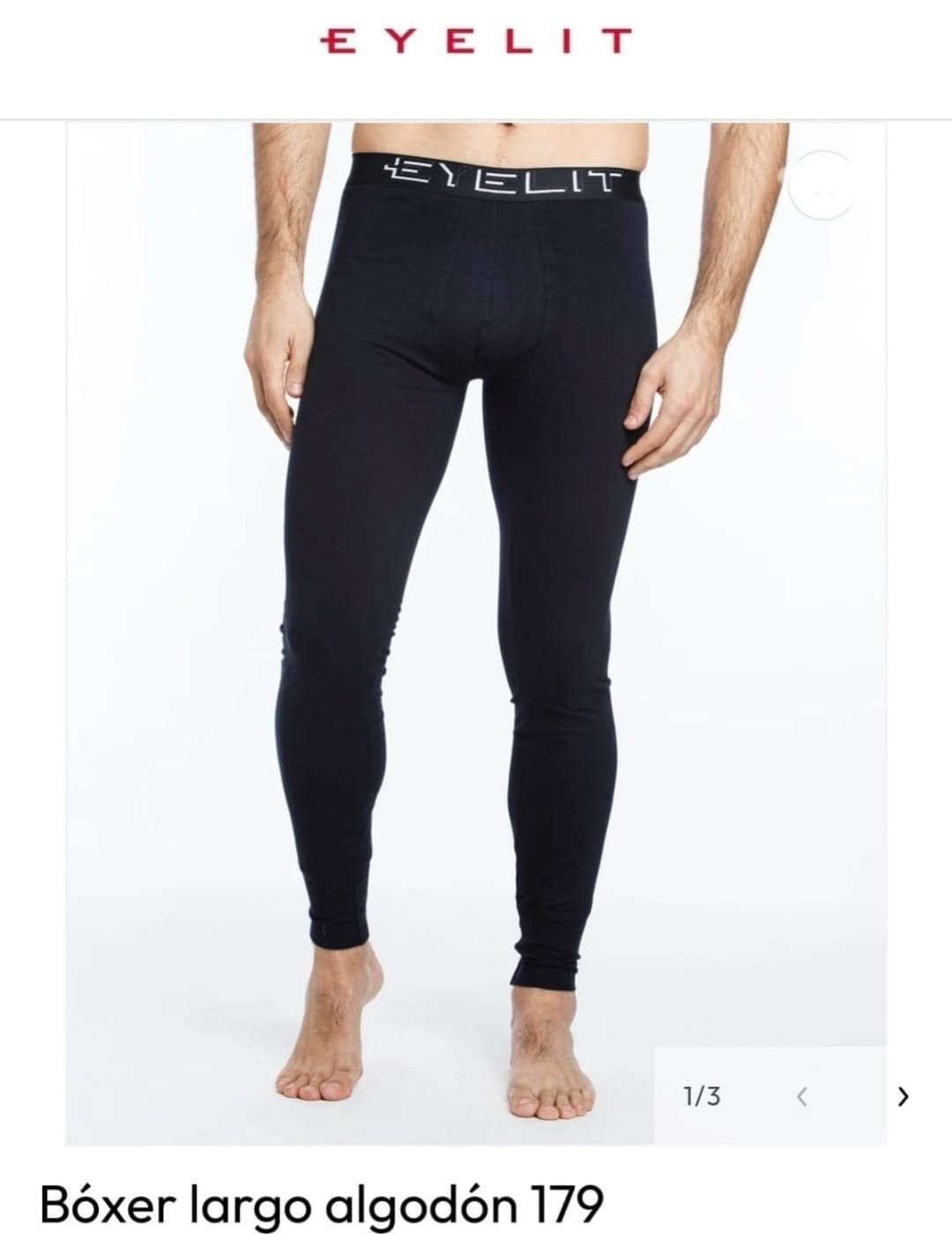 Art:179 Eyelit Boxer Largo Hombre Algodón - Imagen 4