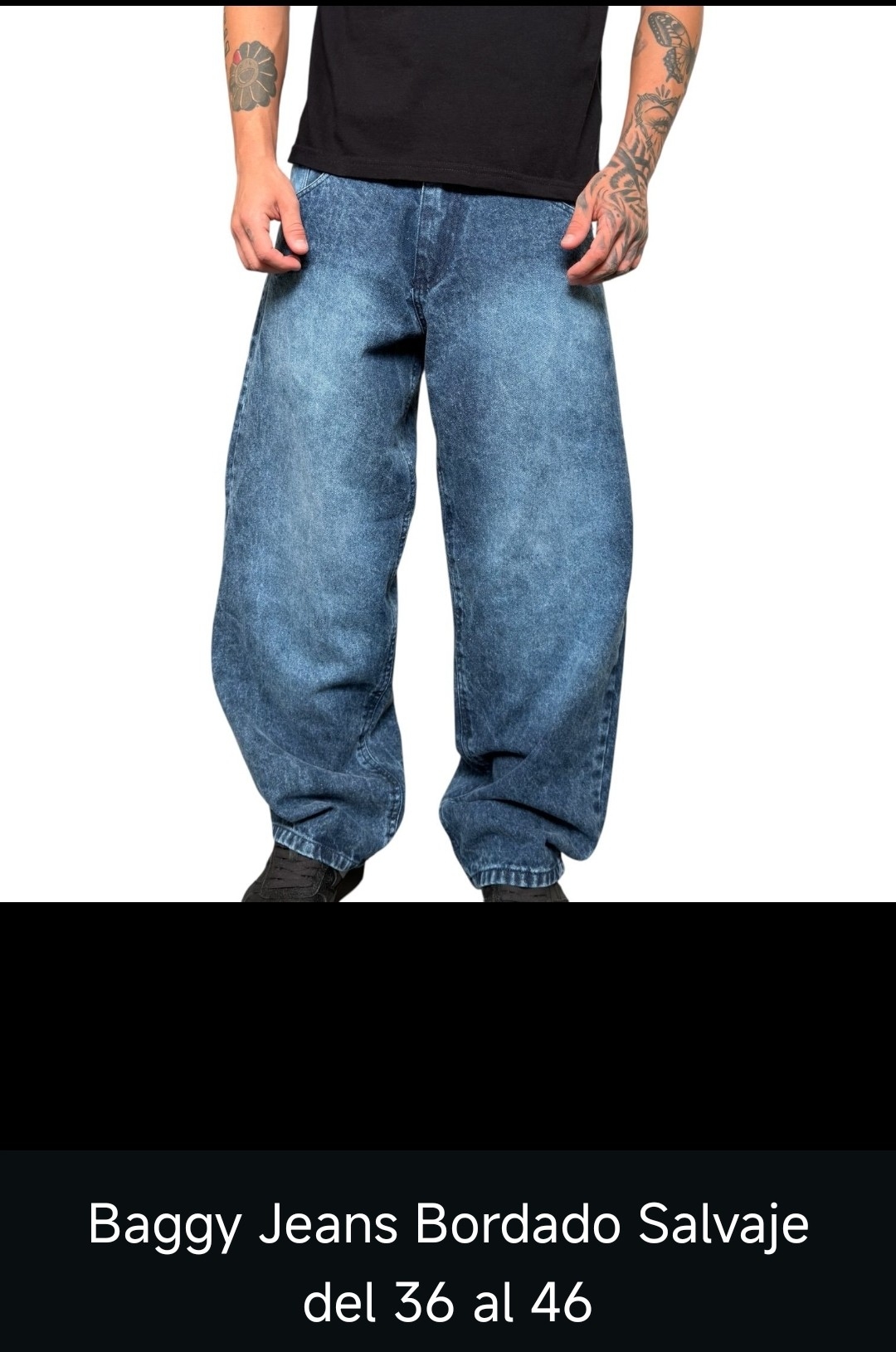 Baggy Jeans Bordado - Imagen 2