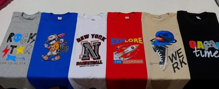 Remeras de Algodón Peinado