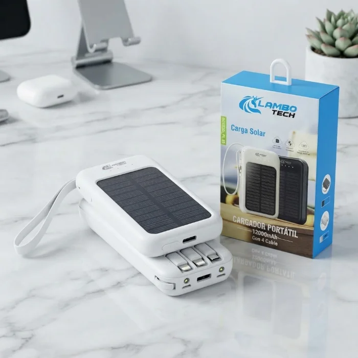 Power Bank  / con Carga Solar