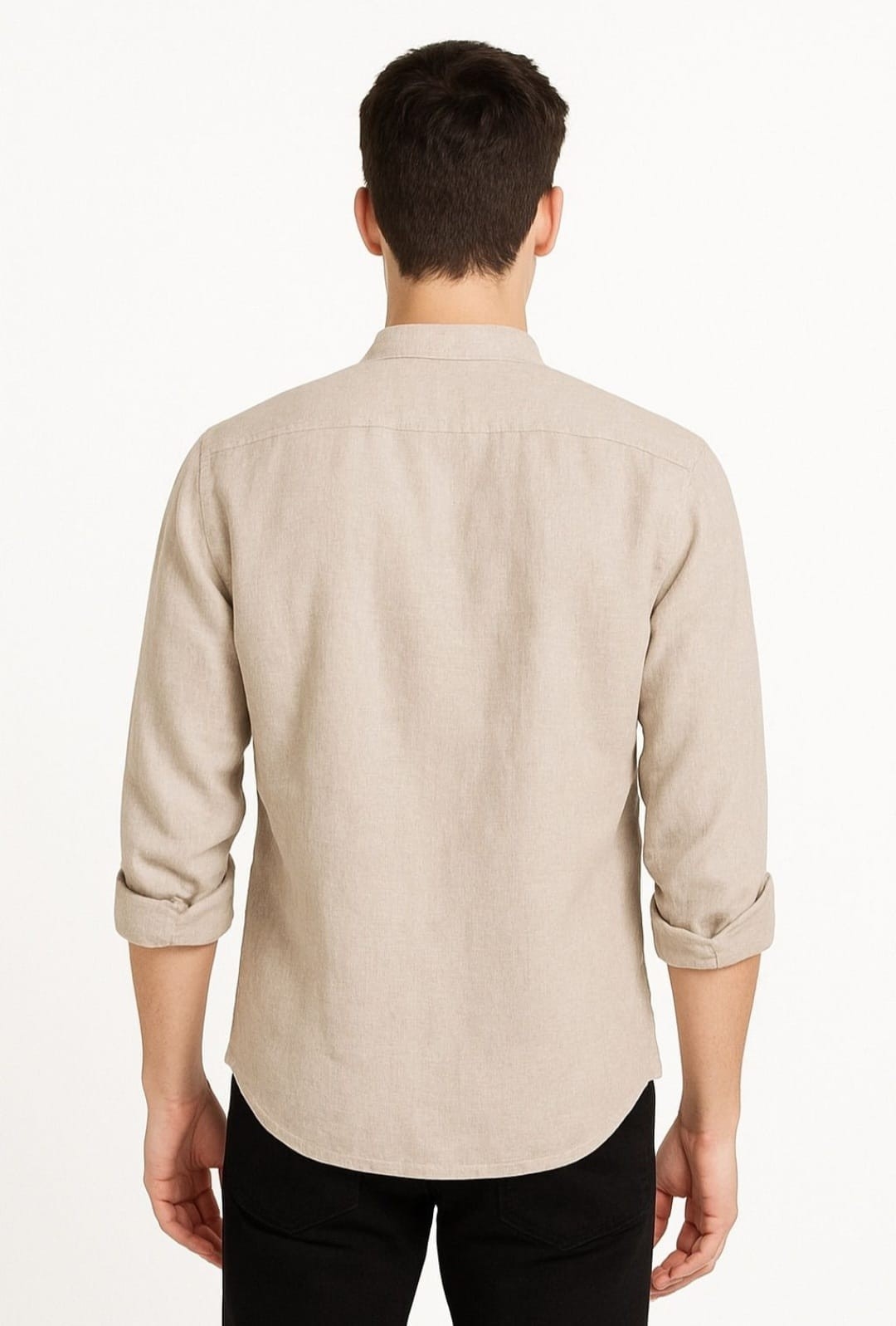 (art:cmhl1) Camisa de Lino C/cuello Mao - Imagen 8