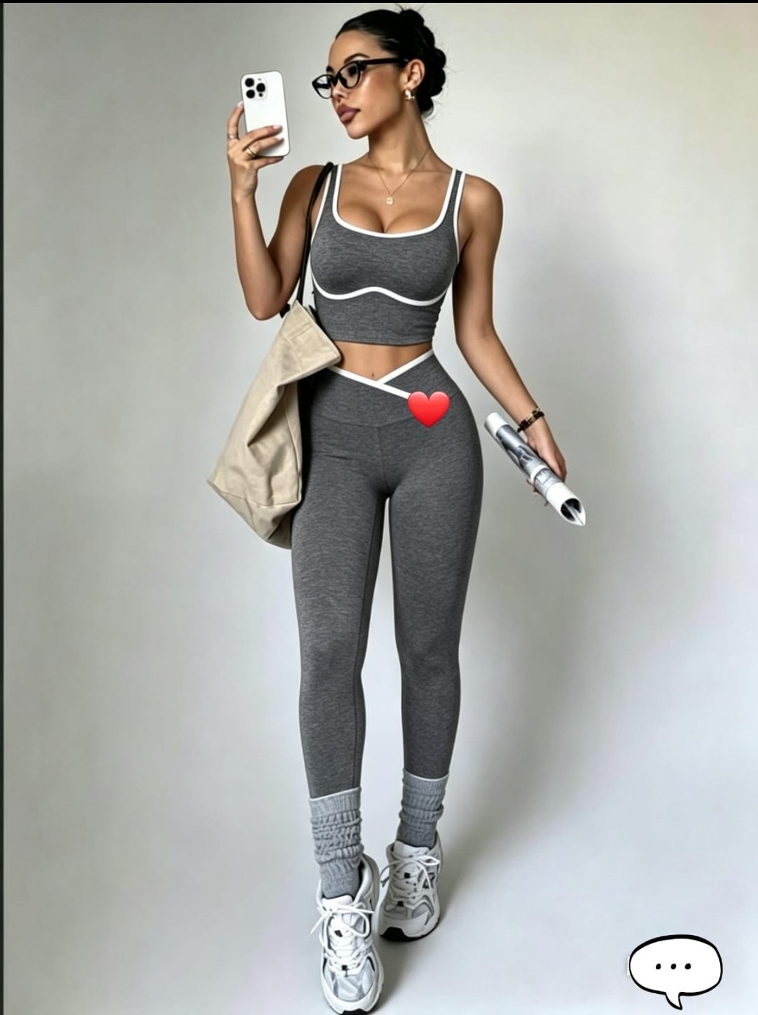 Conjunto Deportivo Chupín con Musculosa - Imagen 2