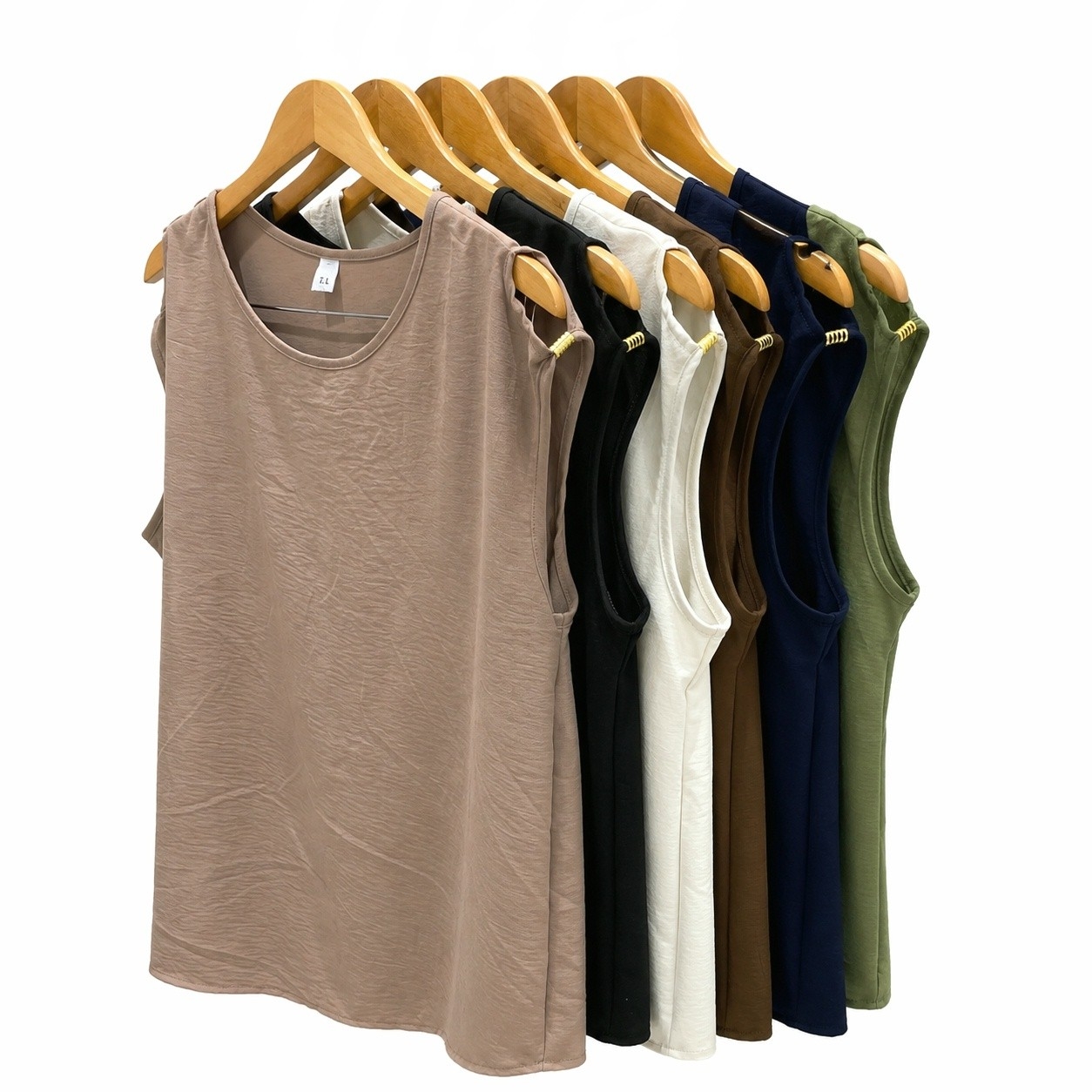 Musculosa de Cey Hombro Descubierto con Hebilla - Imagen 2