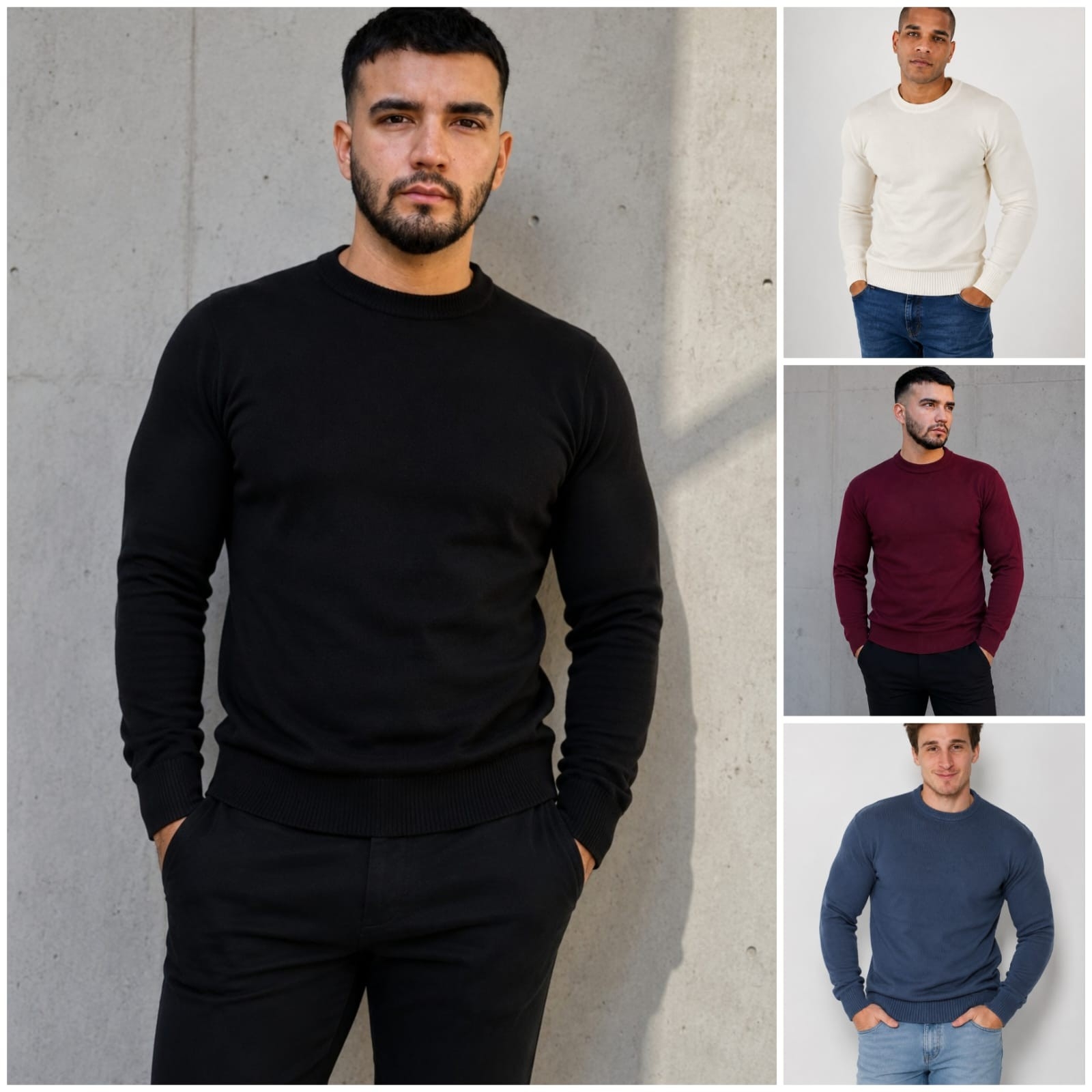 (art:swh1)sweaters Cuello/redondo Hombre - Imagen 8