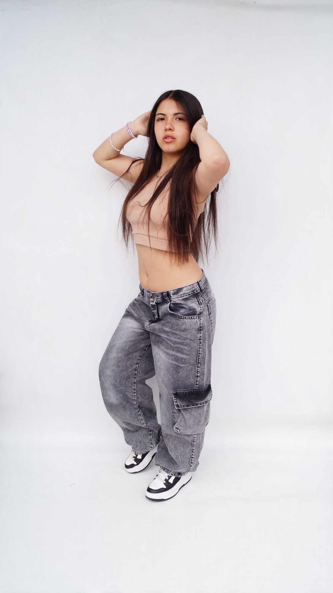 Baggy Gris Bigotes Teens - Imagen 5