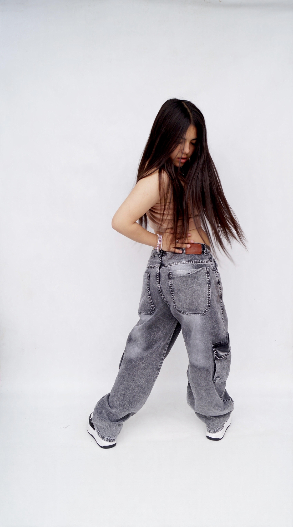 Baggy Gris Bigotes Teens - Imagen 9