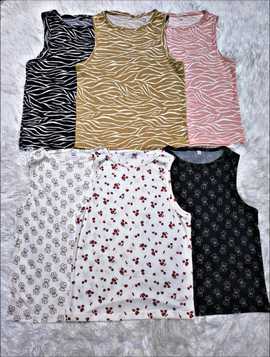 Musculosa Estampado