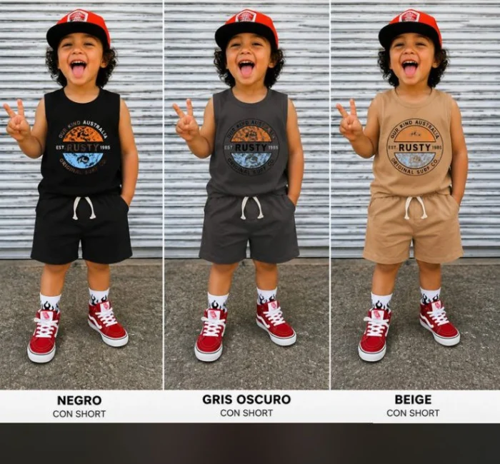 Conjunto  Rusty.. R/s