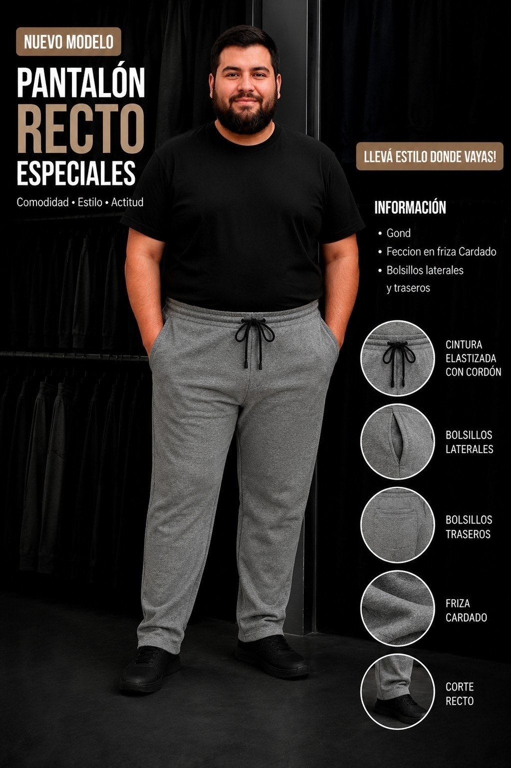 Pantalom Recto Especiales - Imagen 2